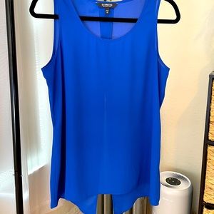 Express Split Back Blouse NWOT Size M
